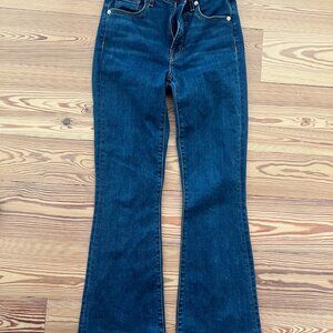 Veronica Beard Carson Ankle Flare High Rise Jeans Women’s Size 24 Made in USA